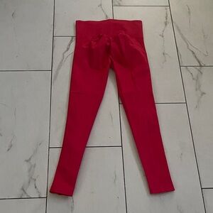 Women's Vibrant Red Leggings